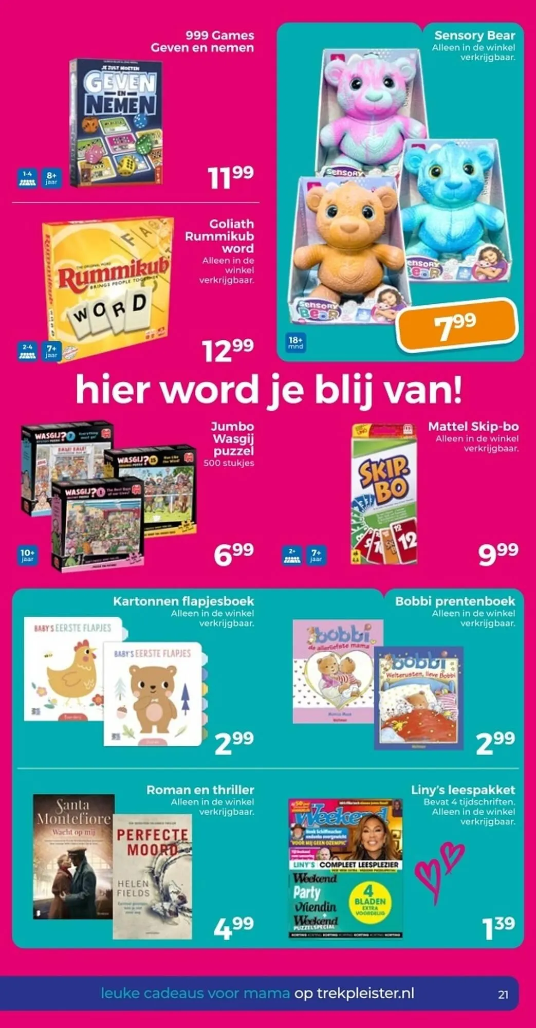 Trekpleister folder van 28 april tot 3 mei 2026 - Folder pagina 21