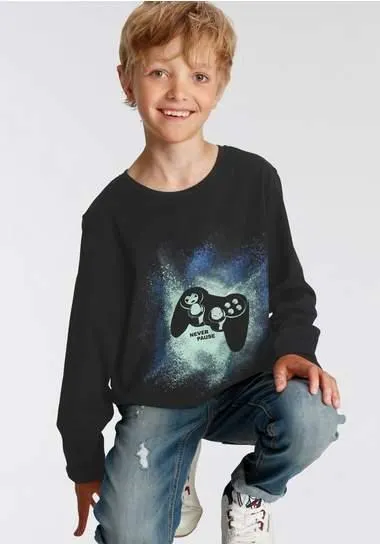 KIDSWORLD Shirt met lange mouwen Gamer