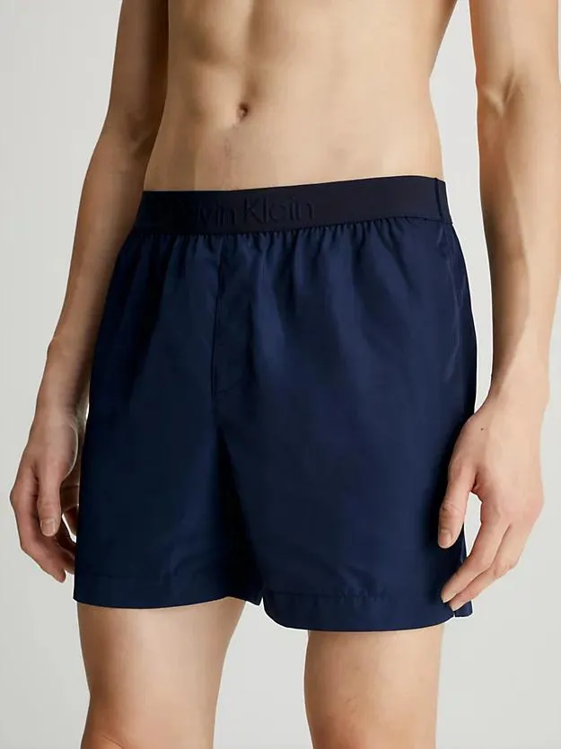 Zwemshort met tailleband met logo - Core Tonal