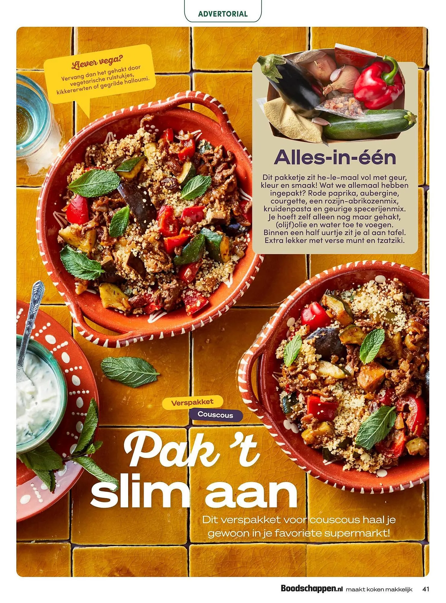 Boodschappen folder van 1 maart tot 31 maart 2025 - Folder pagina 41