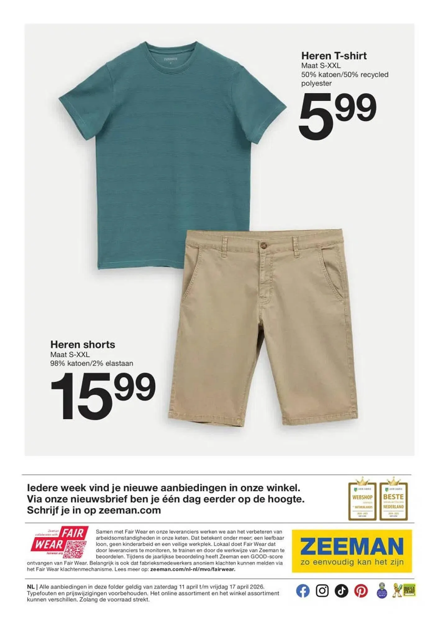 Zeeman folder van 11 april tot 17 april 2026 - Folder pagina 9