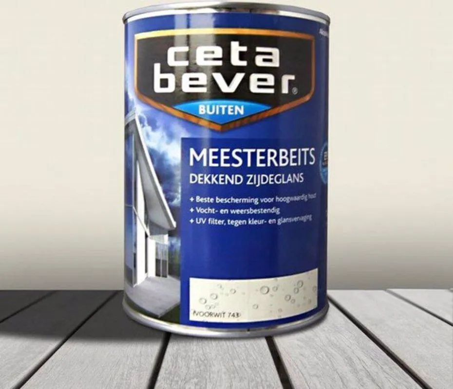 CetaBever Meesterbeits Dekkend Ivoorwit 743