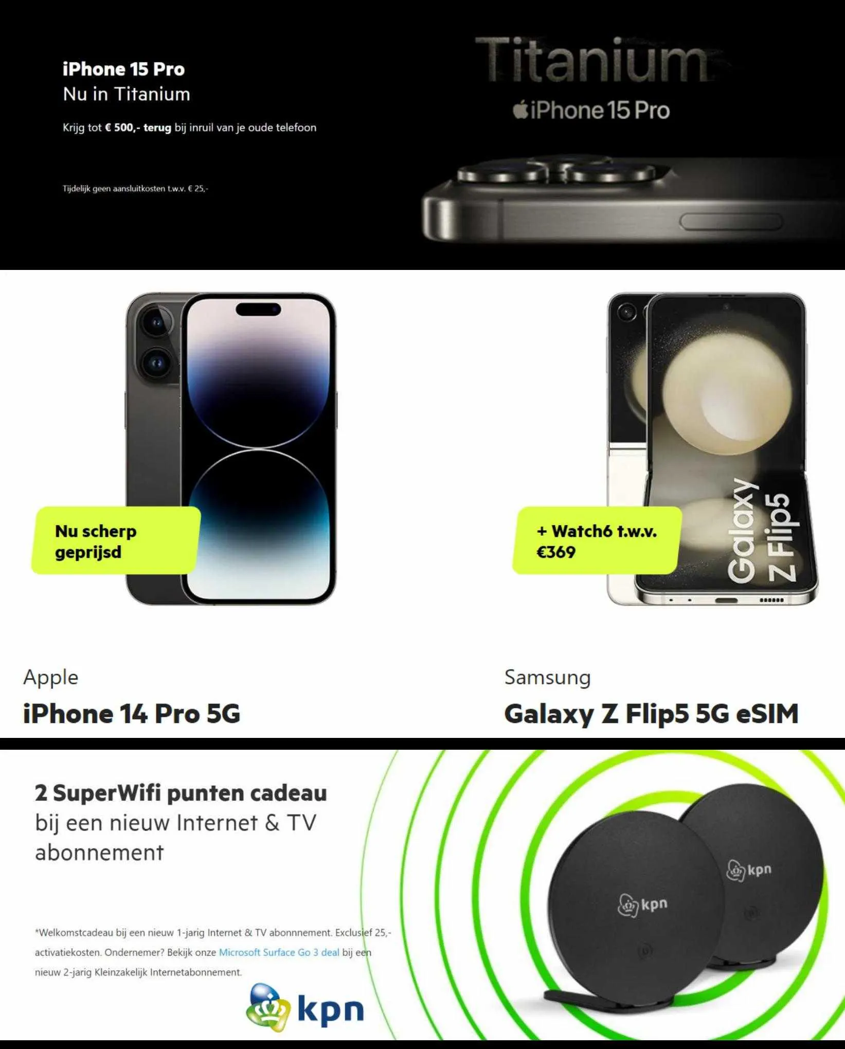KPN Folder van 26 september tot 5 oktober 2023 - Folder pagina 3