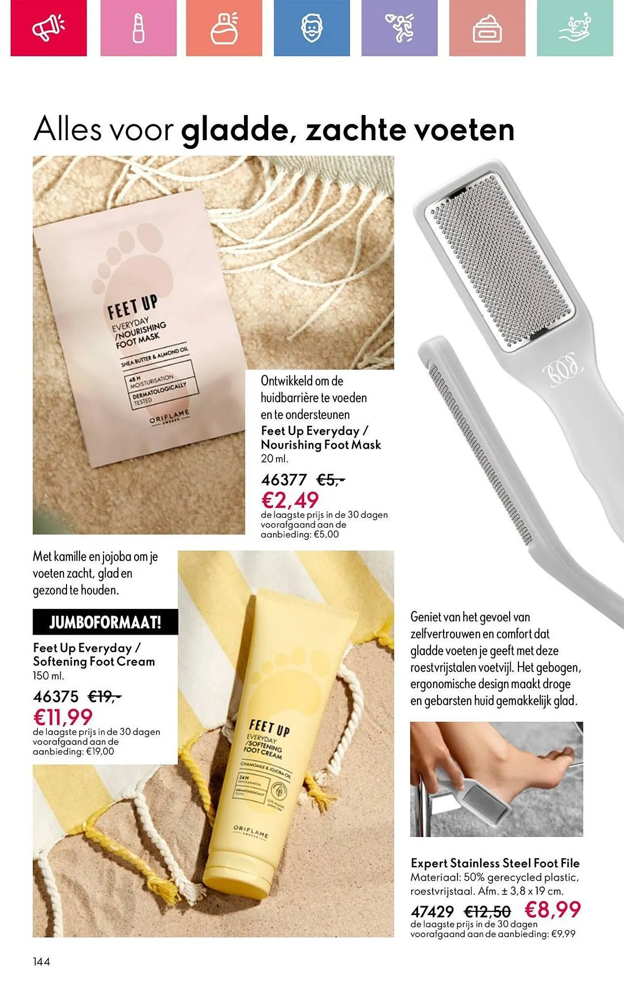Oriflame folder van 22 juni tot 12 juli 2025 - Folder pagina 144
