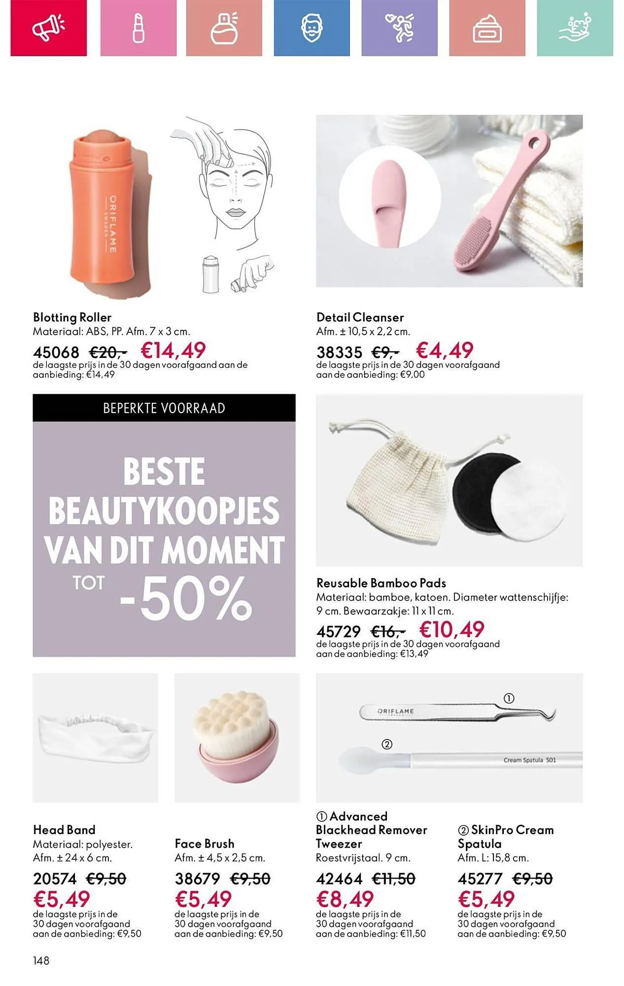 Oriflame folder van 10 maart tot 29 maart 2025 - Folder pagina 148