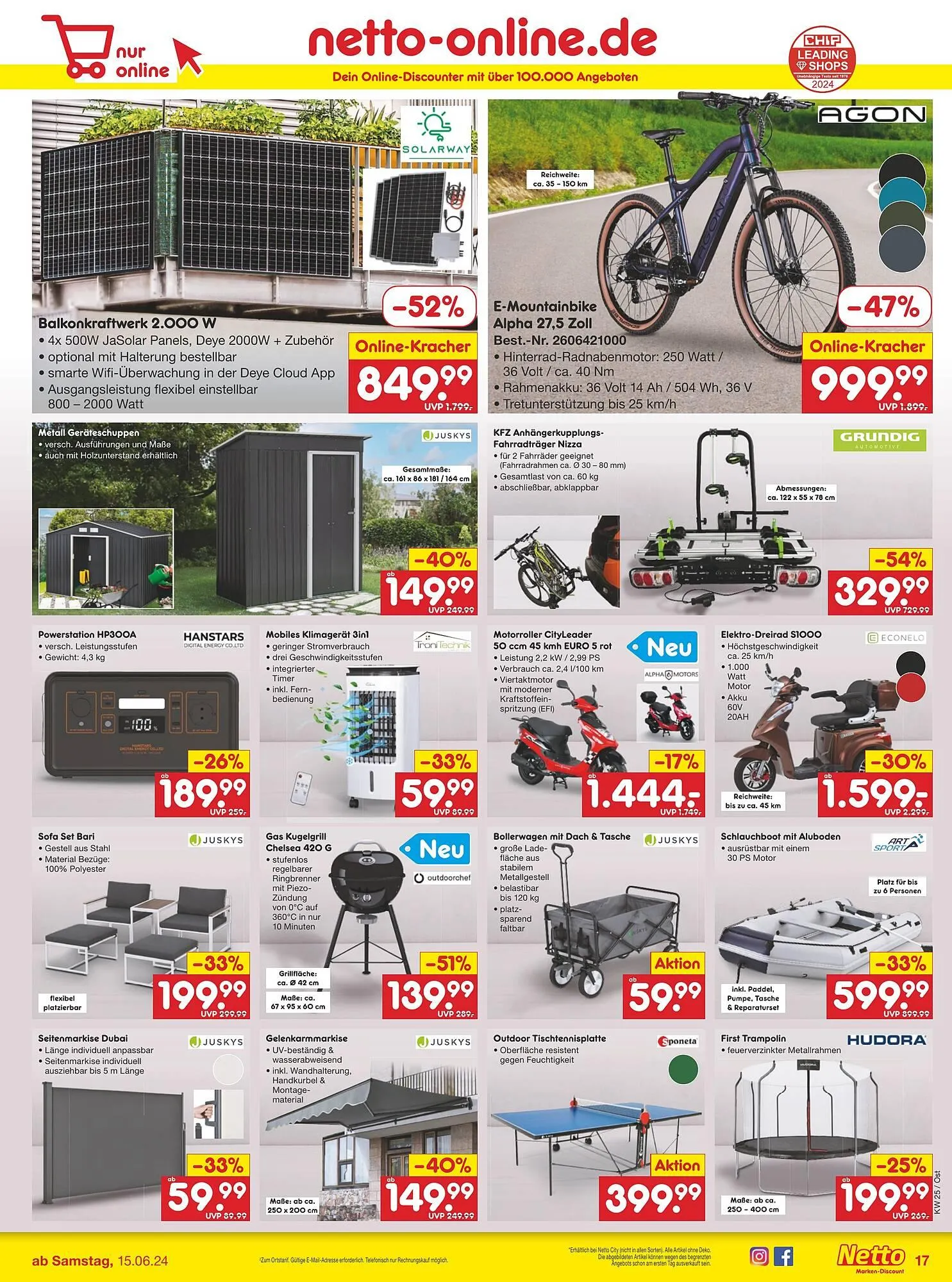 Netto Marken-Discount DE folder van 17 juni tot 22 juni 2024 - Folder pagina 23