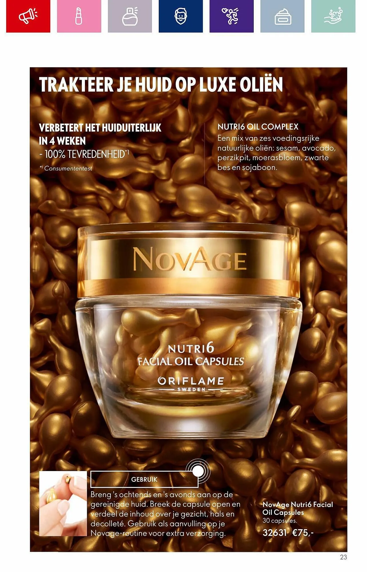 Oriflame folder van 12 september tot 3 oktober 2023 - Folder pagina 23