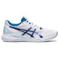 Asics Gel-Tactic 1072A070 indoorschoenen dames white indigo blue