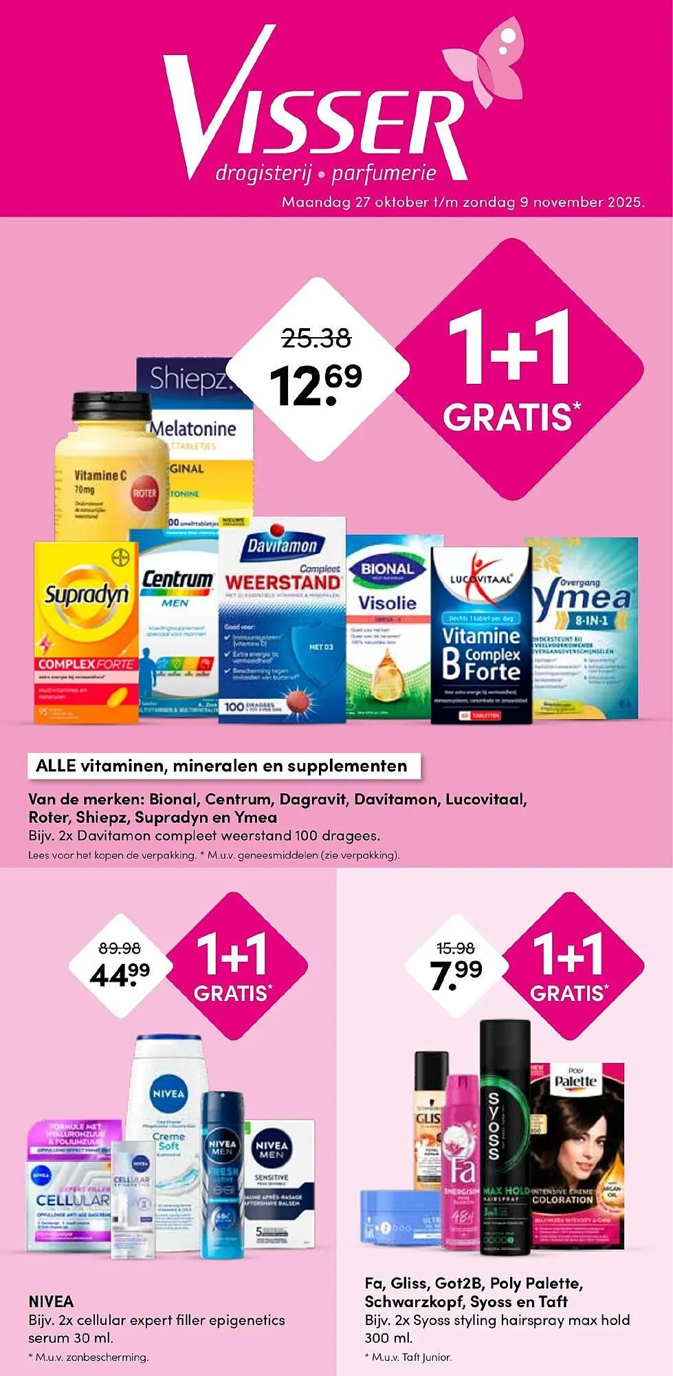 Drogisterij Visser folder - 1