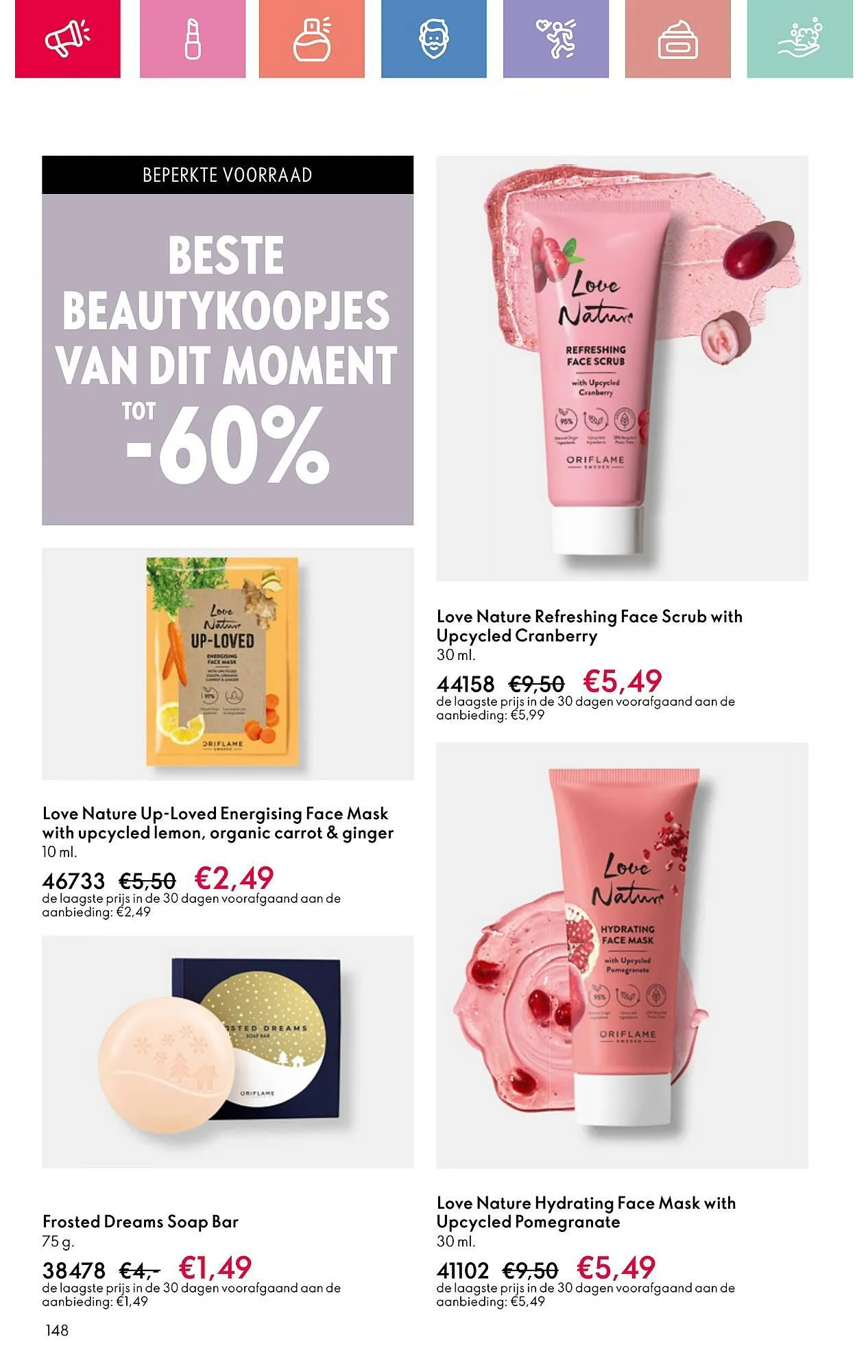 Oriflame folder van 13 juli tot 2 augustus 2025 - Folder pagina 148