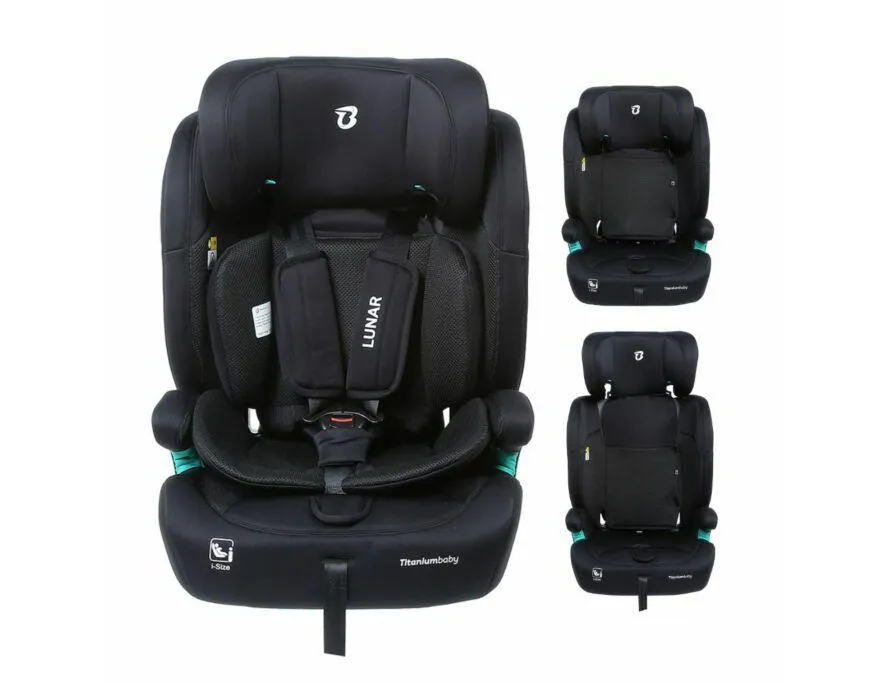 Autostoel Titanium Baby Lunar i-Size Black