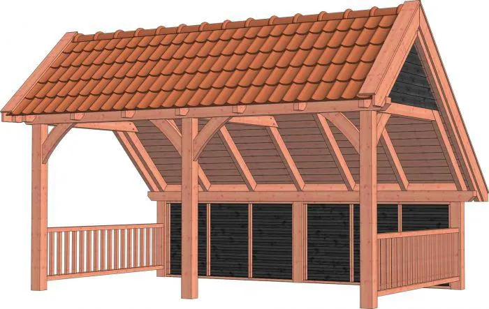 Trendhout Kapschuur De Hoeve XL 52.1199