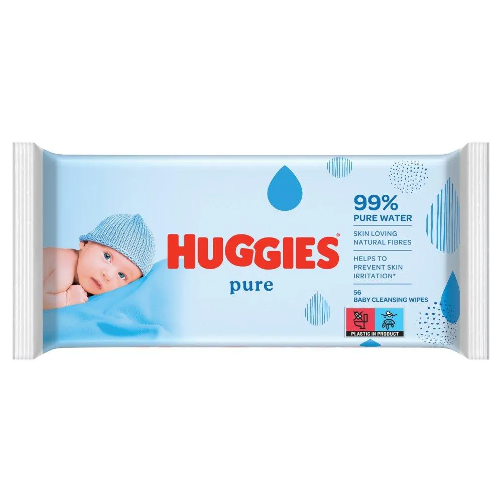 Huggies billendoekjes pure