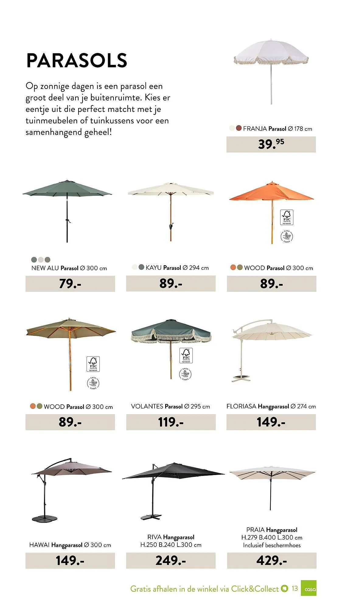 Casa folder van 3 maart tot 1 oktober 2025 - Folder pagina 13