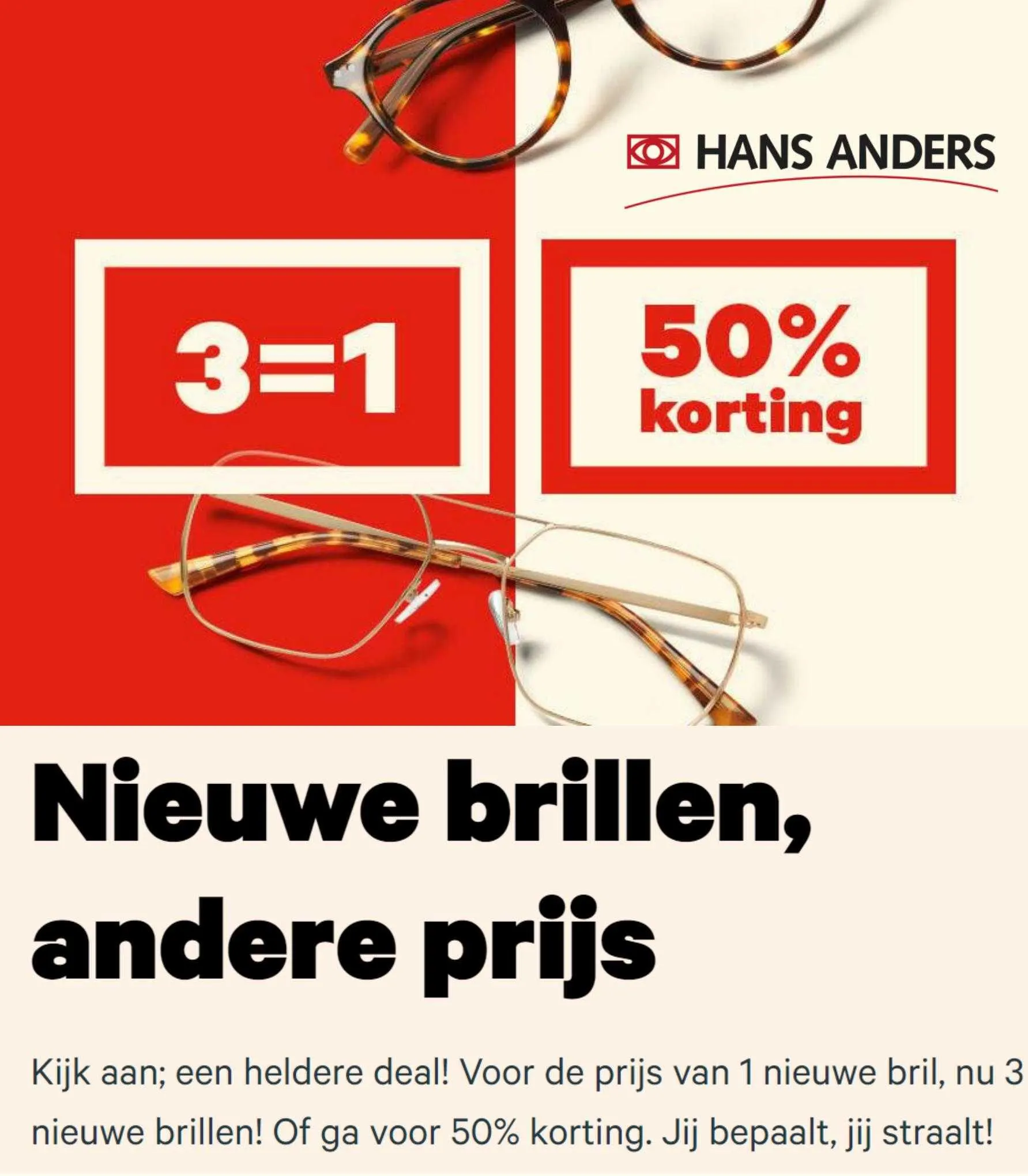 Hans Anders Folder van 11 oktober tot 9 november 2023 - Folder pagina 1