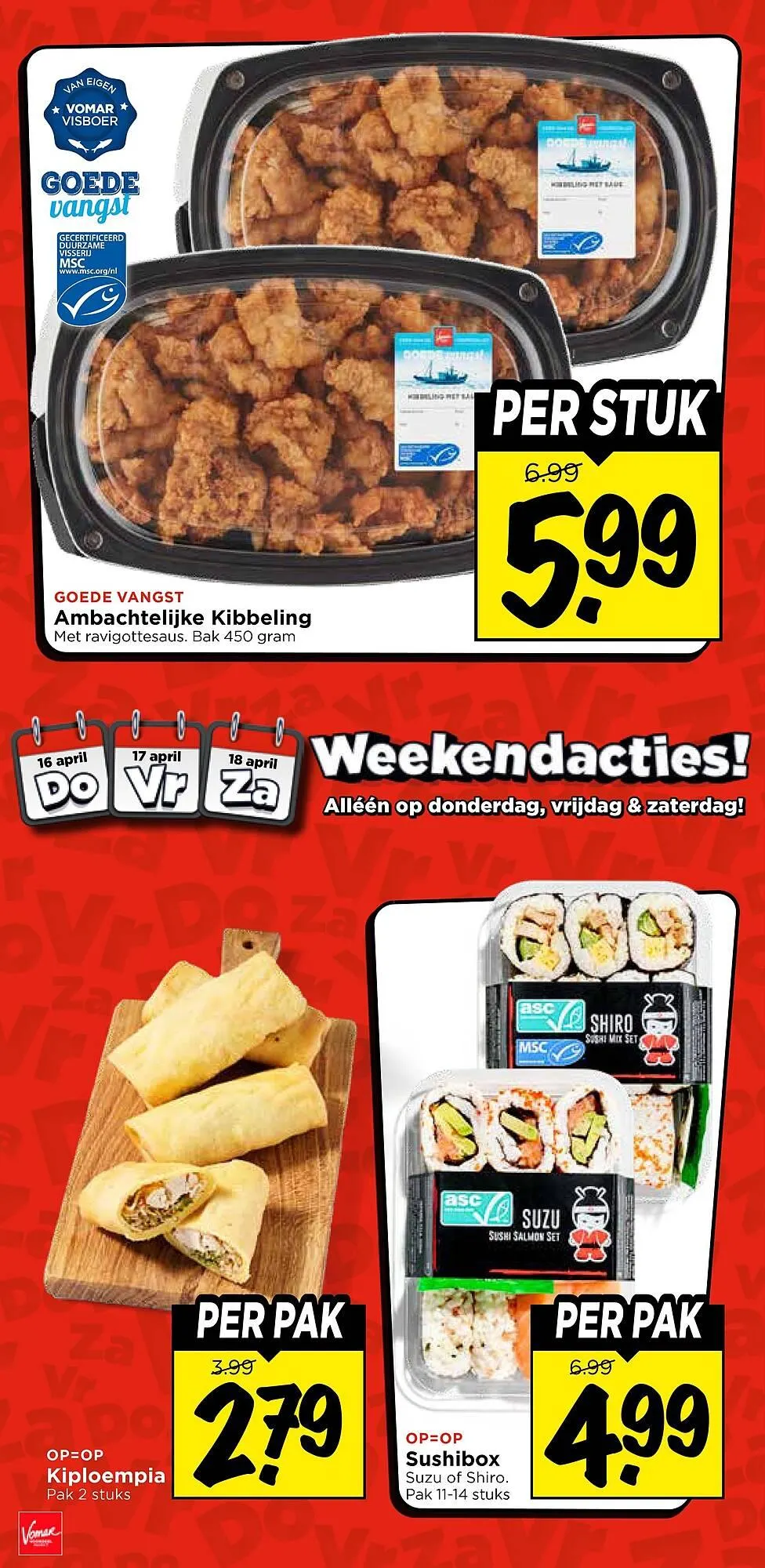 Vomar Voordeelmarkt folder van 12 april tot 18 april 2026 - Folder pagina 40