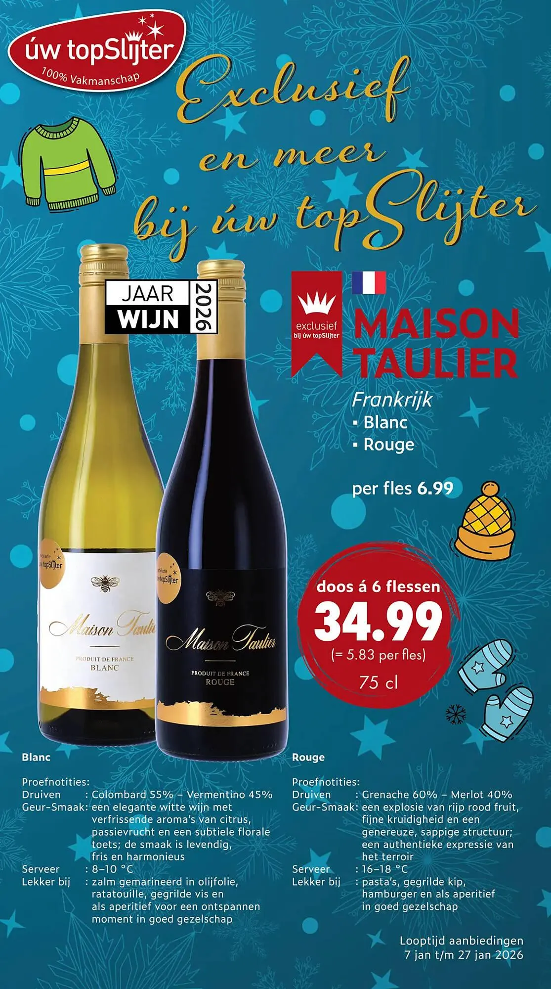 Uw topSlijter folder van 6 januari tot 27 januari 2026 - Folder pagina 1