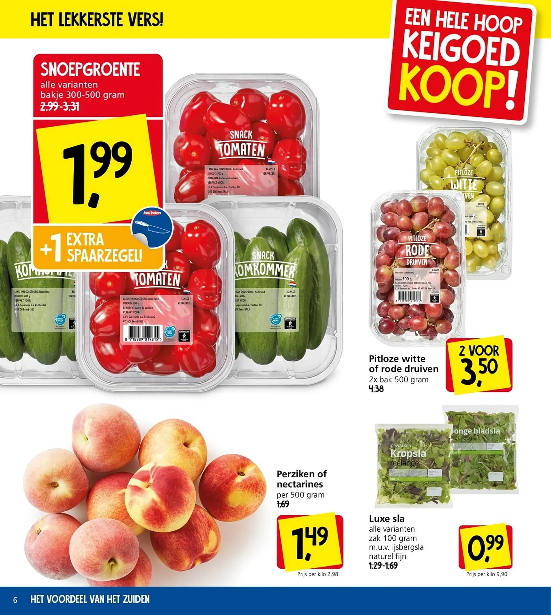 Jan Linders folder van 20 augustus tot 27 augustus 2023 - Folder pagina 6