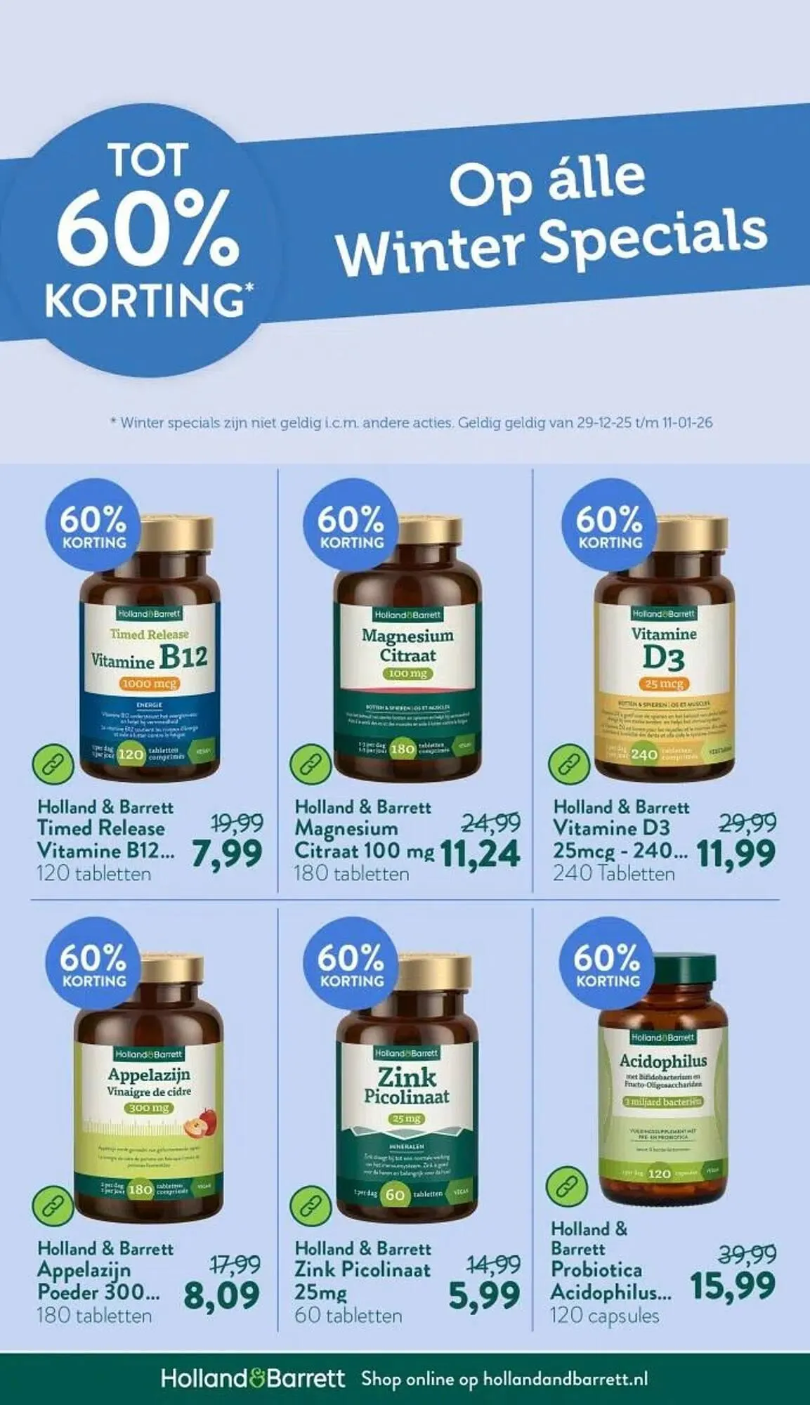 Holland & Barrett folder van 5 januari tot 11 januari 2026 - Folder pagina 2