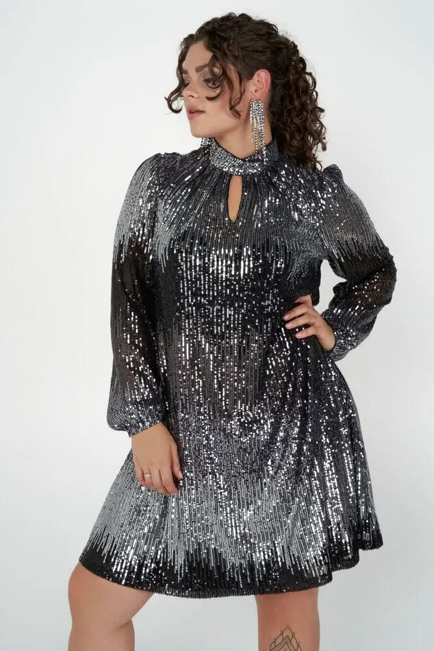 Jurk met pailletten