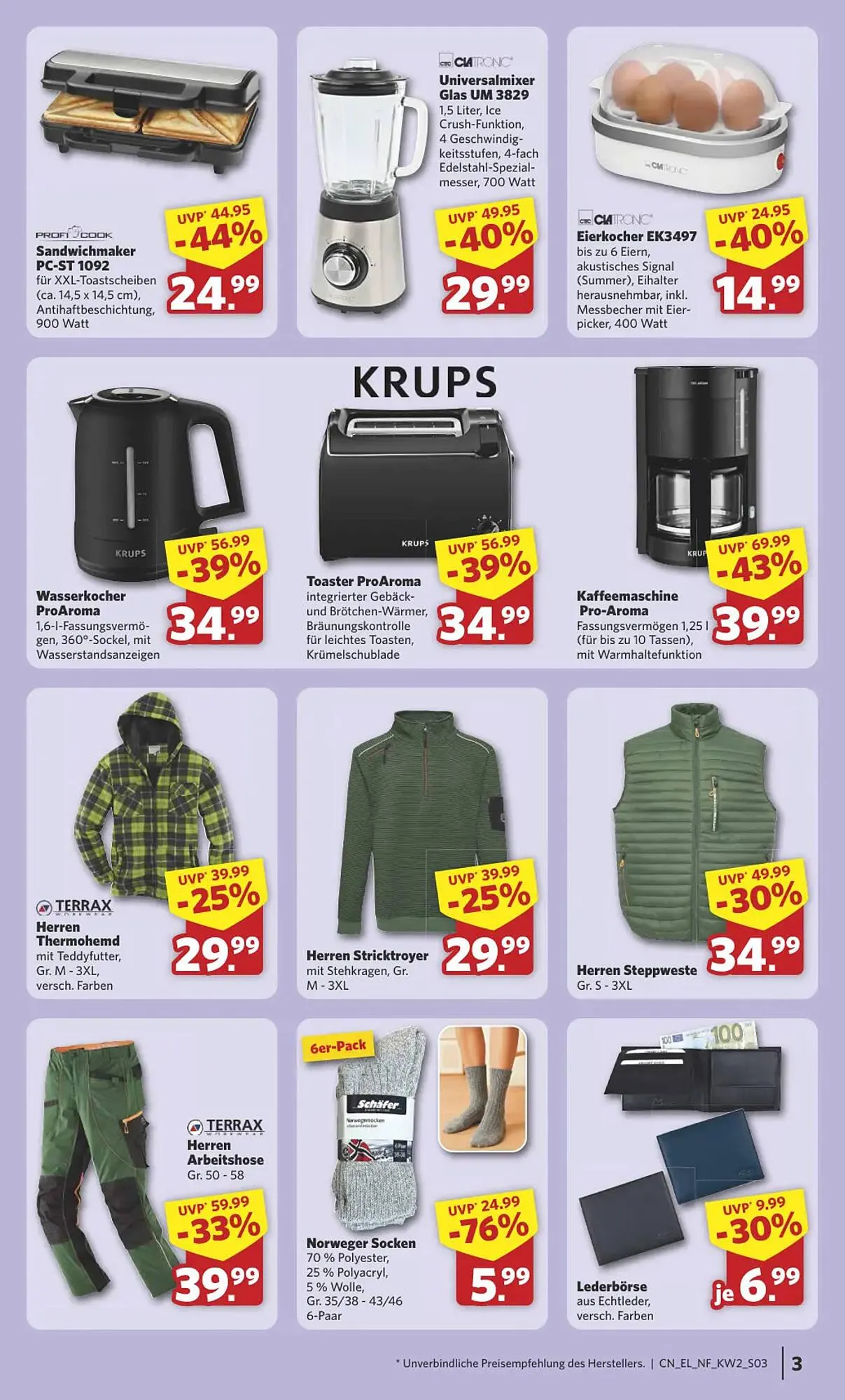 Combi Markt DE folder van 5 januari tot 10 januari 2026 - Folder pagina 3