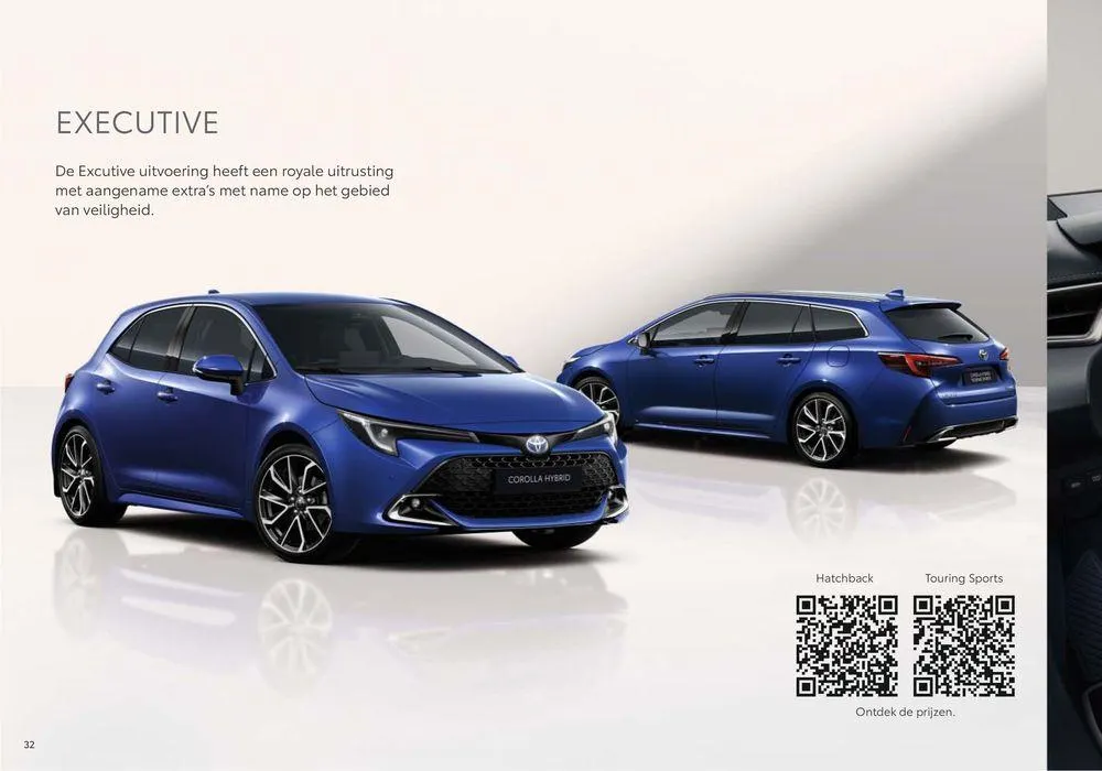 Corolla Hatchback van 20 november tot 20 november 2024 - Folder pagina 32