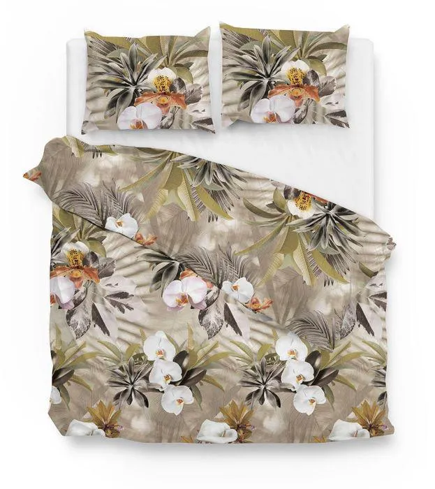 Zo Home Dekbedovertrek Katoen Valerie - green