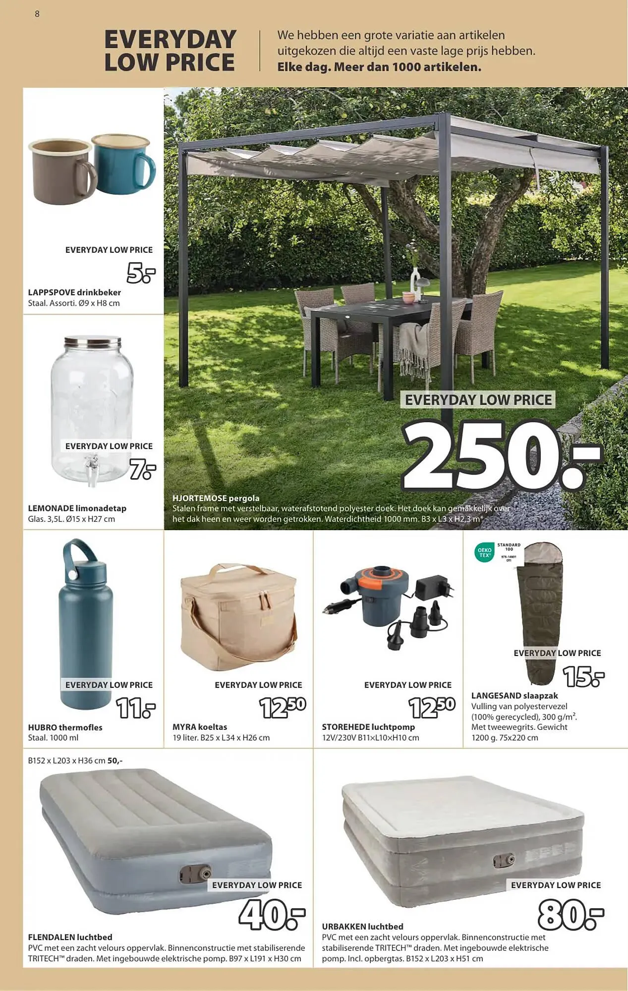 Jysk folder van 9 juni tot 22 juni 2025 - Folder pagina 8