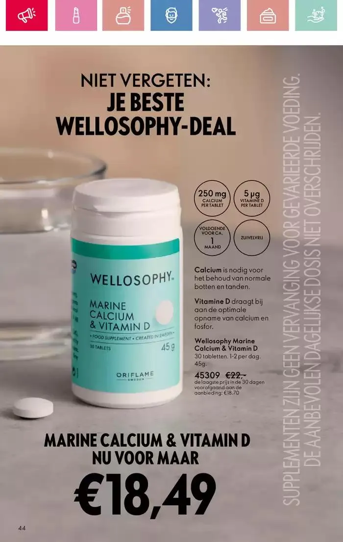 ORIFLAME folder van 5 januari tot 12 januari 2025 - Folder pagina 44