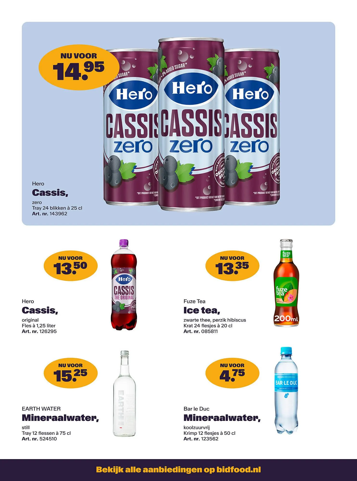 Bidfood folder van 6 oktober tot 19 oktober 2025 - Folder pagina 40