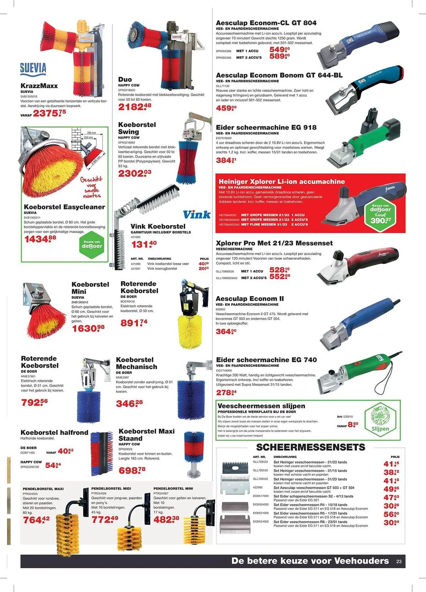 De Boer Drachten folder van 24 oktober tot 31 maart 2026 - Folder pagina 23