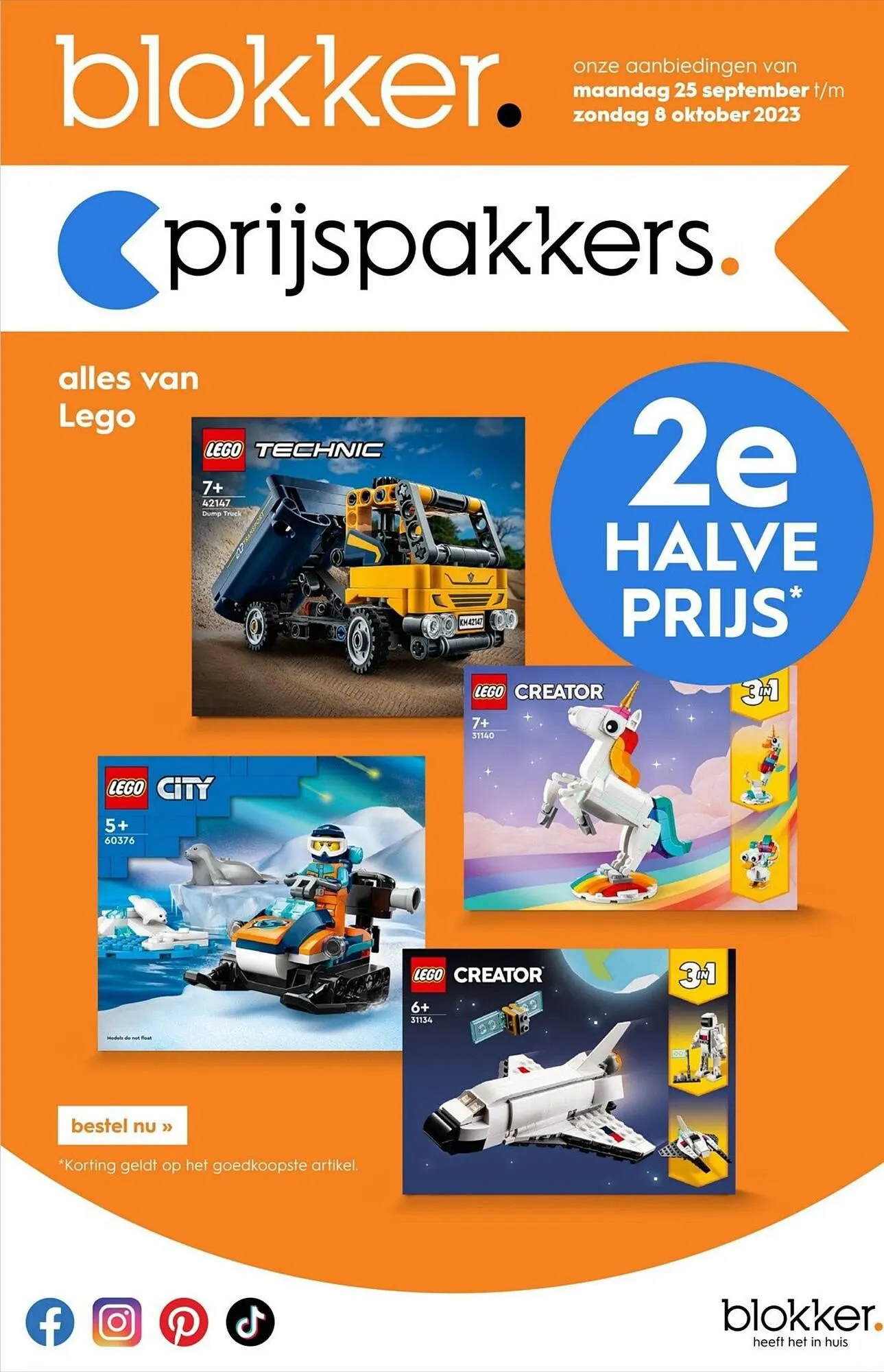 Blokker folder van 26 september tot 8 oktober 2023 - Folder pagina 1