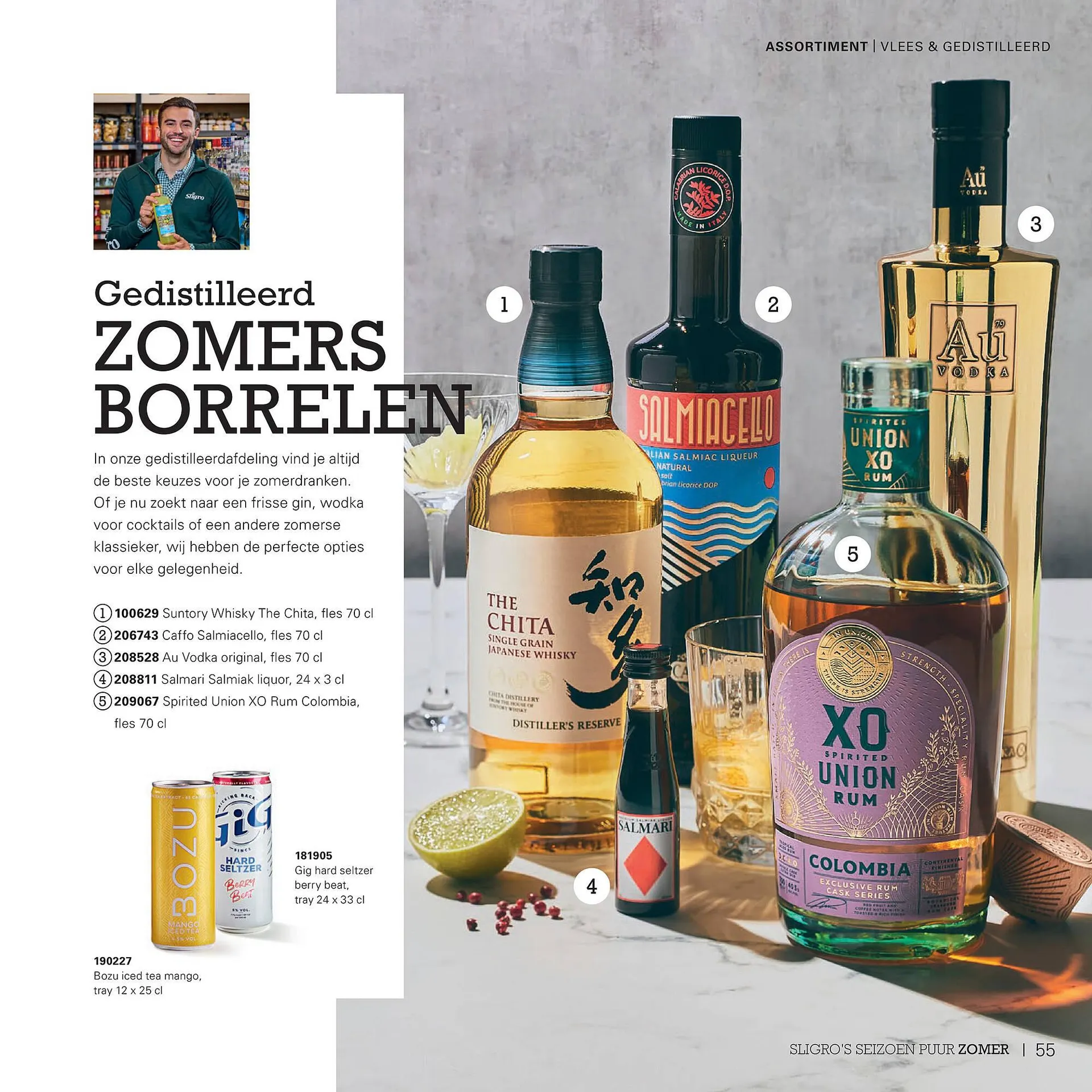 Sligro folder van 3 juni tot 23 juni 2025 - Folder pagina 55