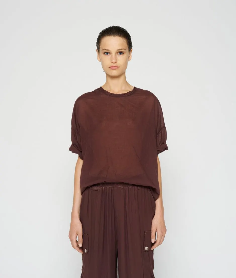 boxy tee voile