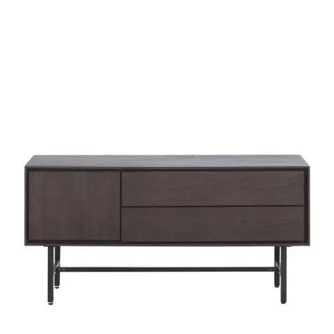 TV-meubel Belvio (125 Cm) dark oak fineer