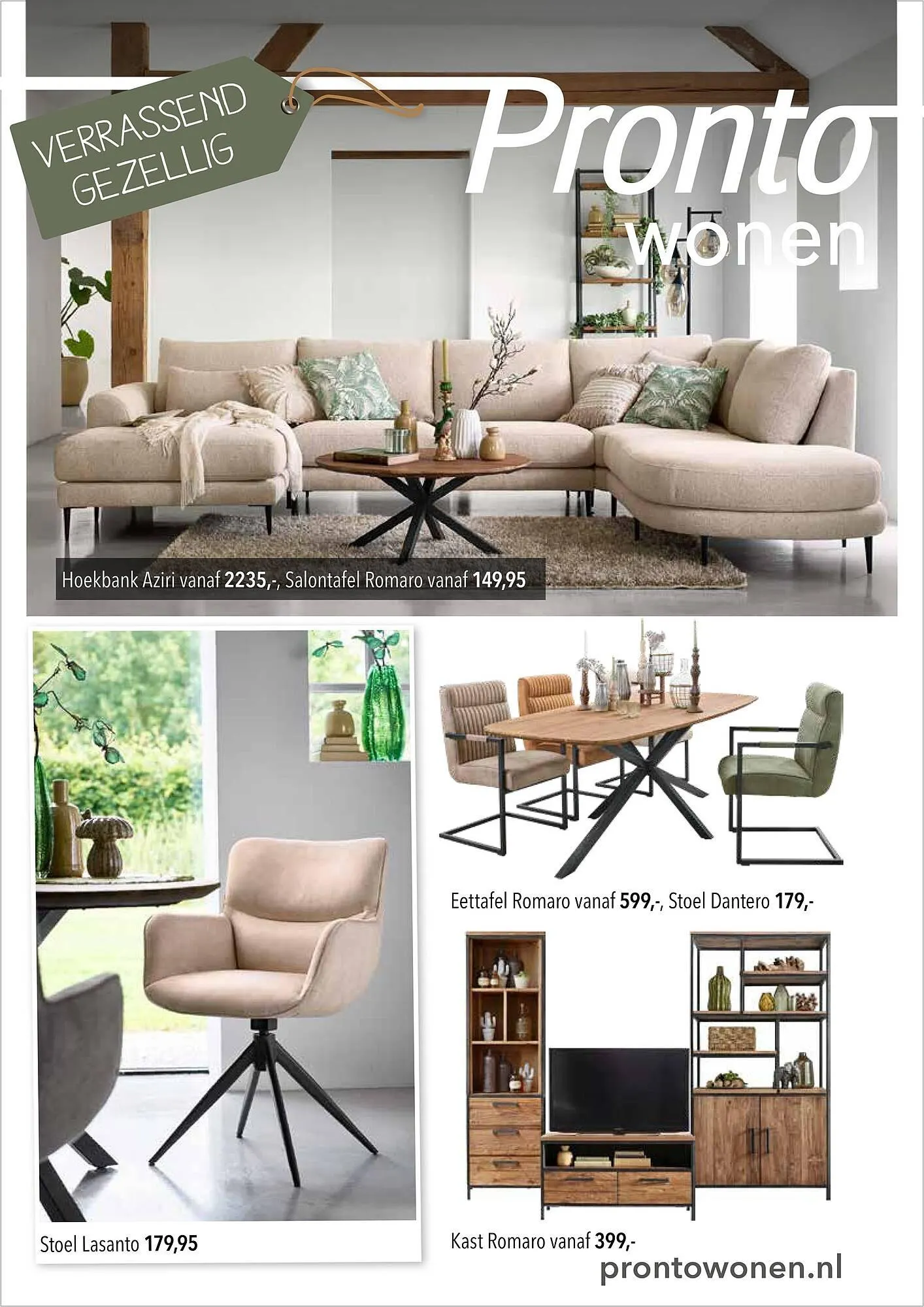 Pronto wonen folder van 27 april tot 2 mei 2026 - Folder pagina 1