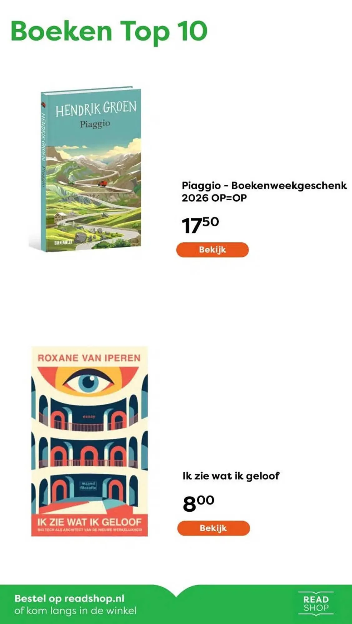 The Read Shop folder van 6 april tot 12 april 2026 - Folder pagina 3