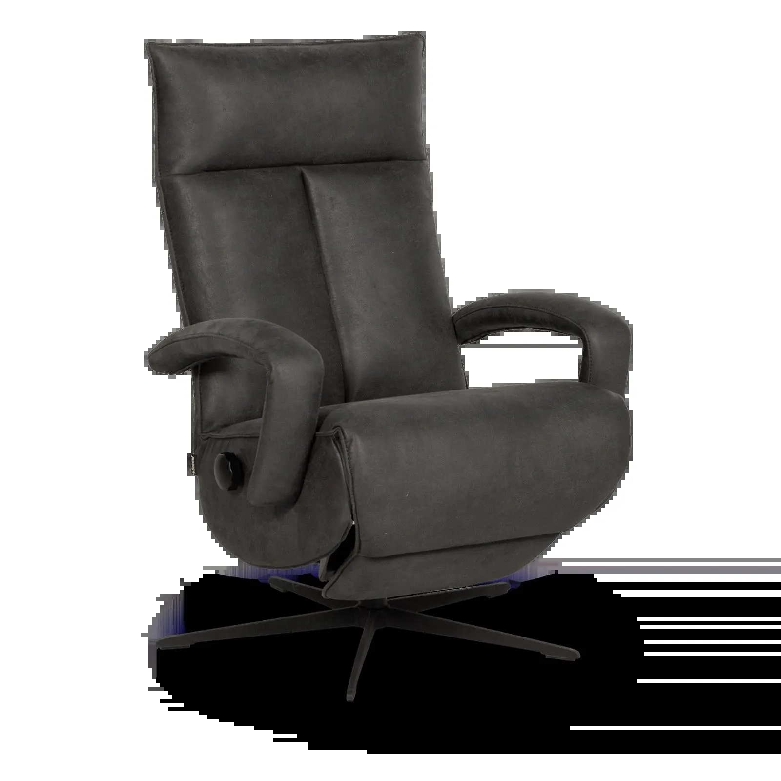 Relaxfauteuil (handmatig) Estate - Bull Antraciet (OP=OP)