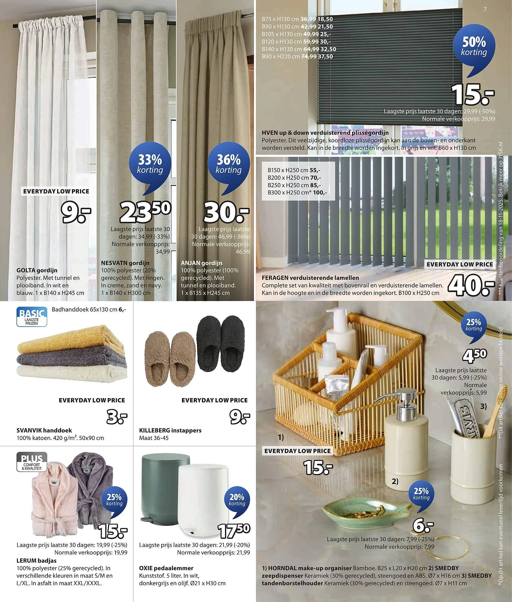 Jysk folder van 19 januari tot 1 februari 2026 - Folder pagina 7