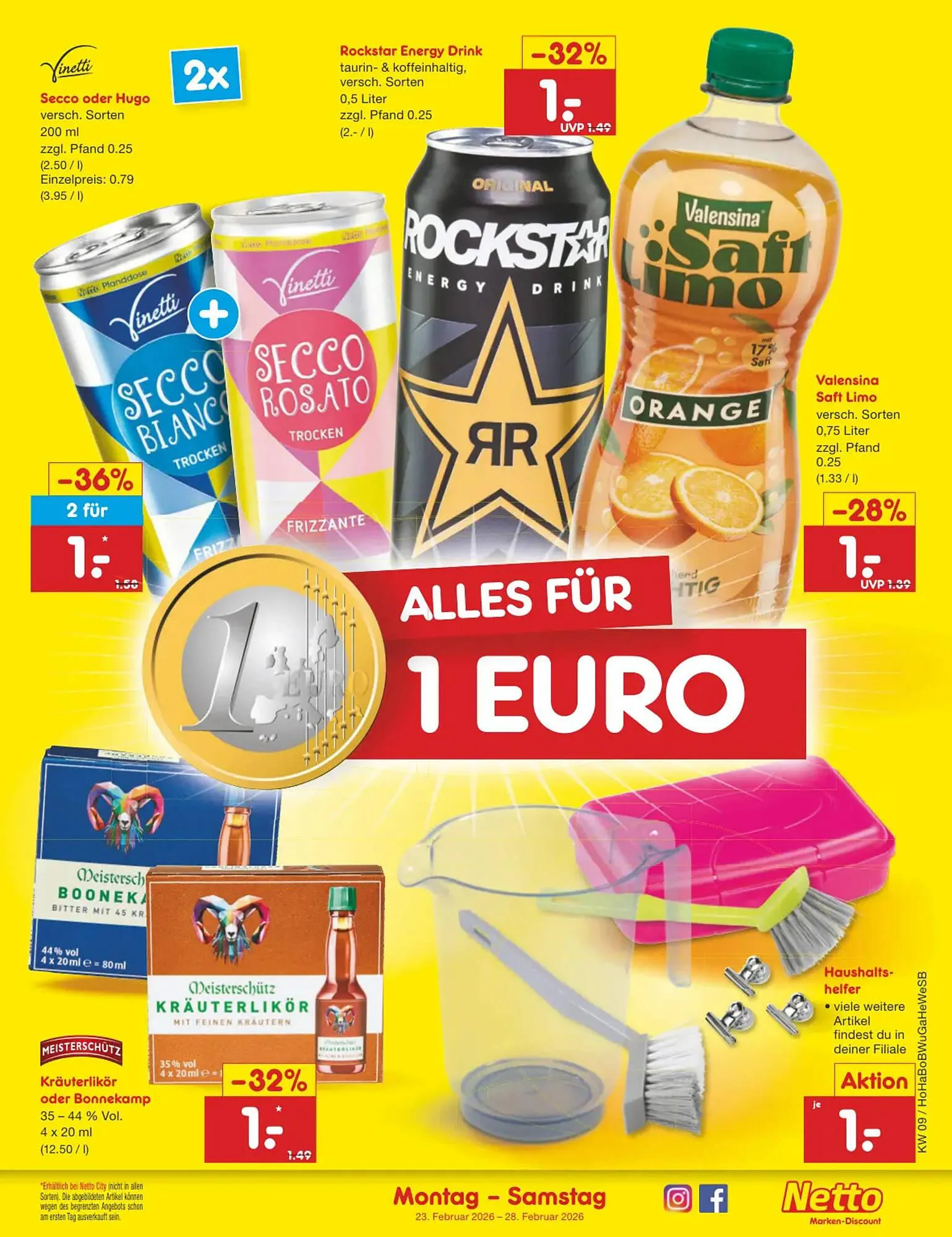 Netto Marken-Discount DE folder van 23 februari tot 28 februari 2026 - Folder pagina 19