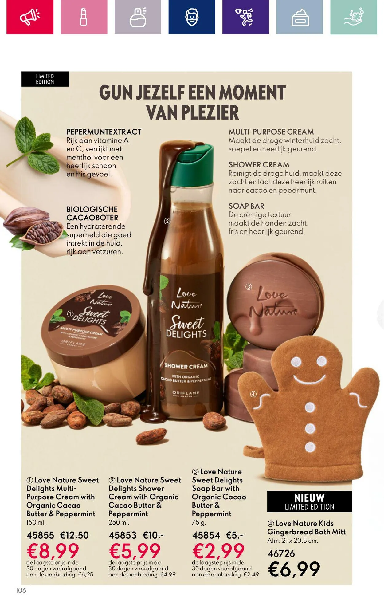 Oriflame Actuele folder van 29 november tot 19 december 2023 - Folder pagina 106