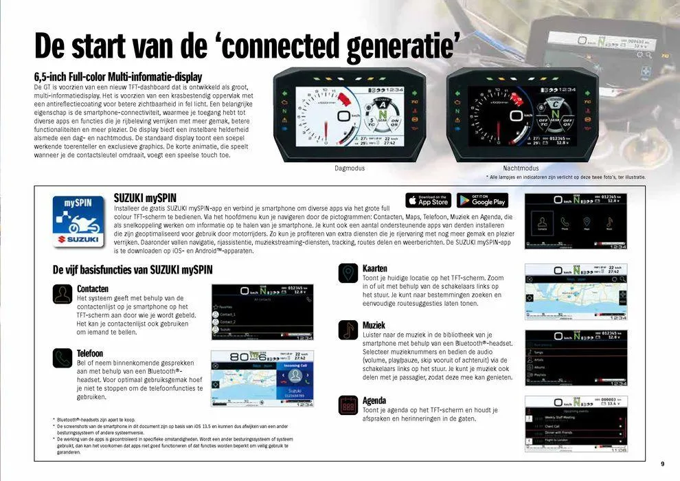 Suzuki Gsx-S1000Gt van 29 augustus tot 12 september 2024 - Folder pagina 9