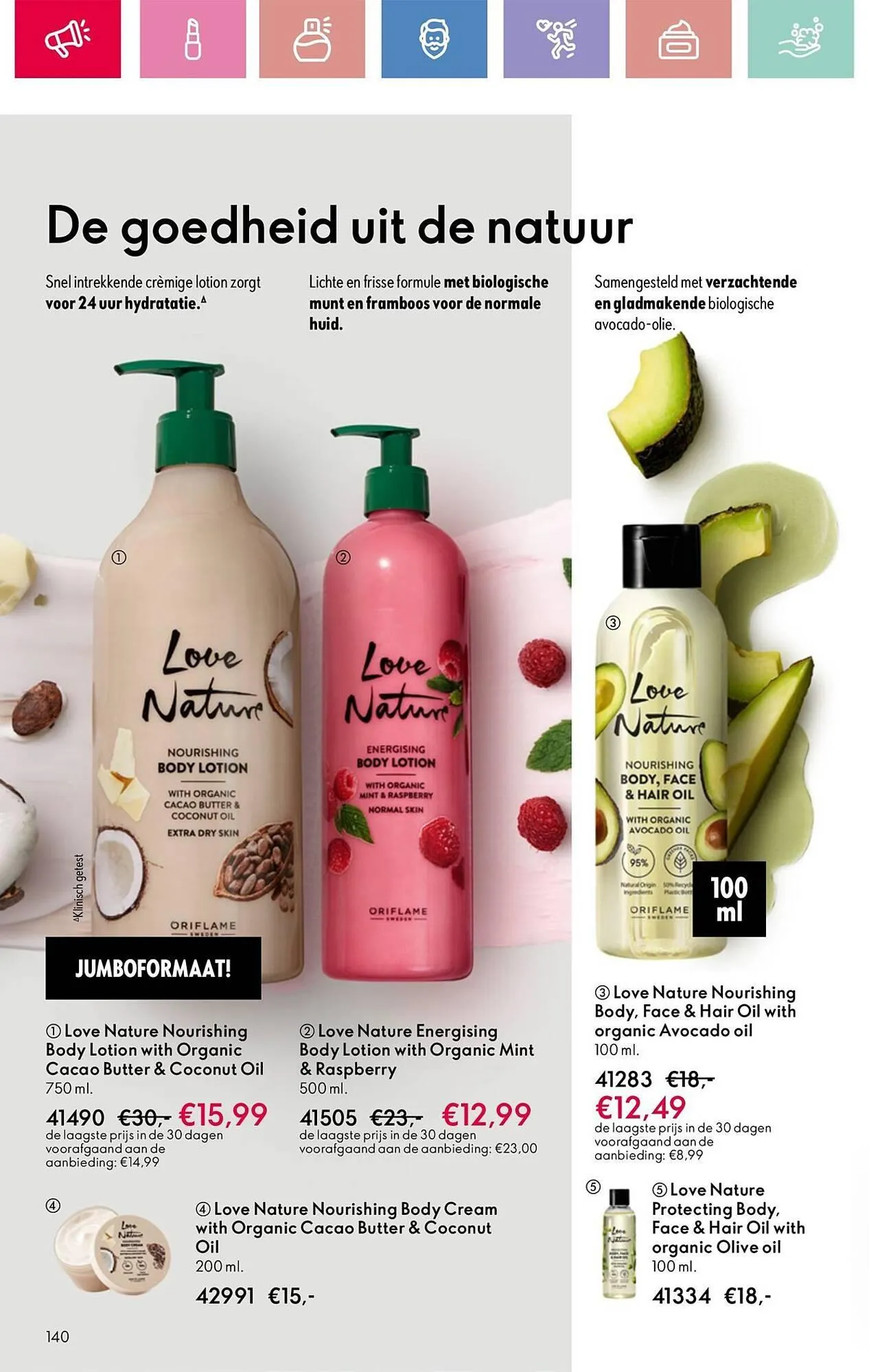 Oriflame folder van 10 maart tot 29 maart 2025 - Folder pagina 140