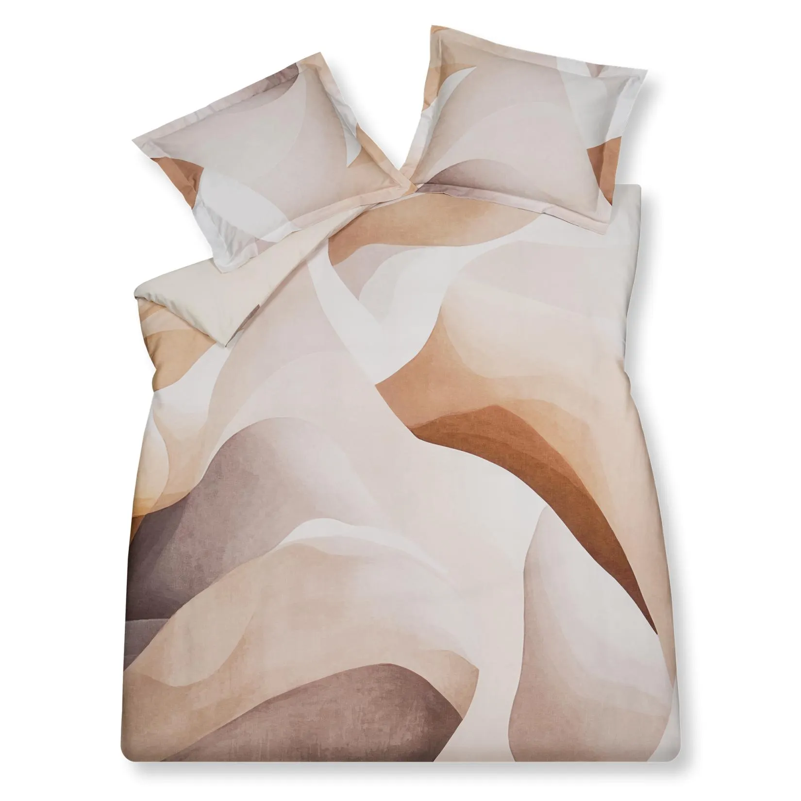 SCULPTED SAND dekbedovertrekset | stone