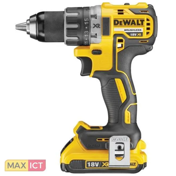 DeWalt DCD791D2 Accu Schroefboormachine - 18V 2.0Ah XR Li-ion in T-STAK Opbergkoffer - DCD791D2-QW