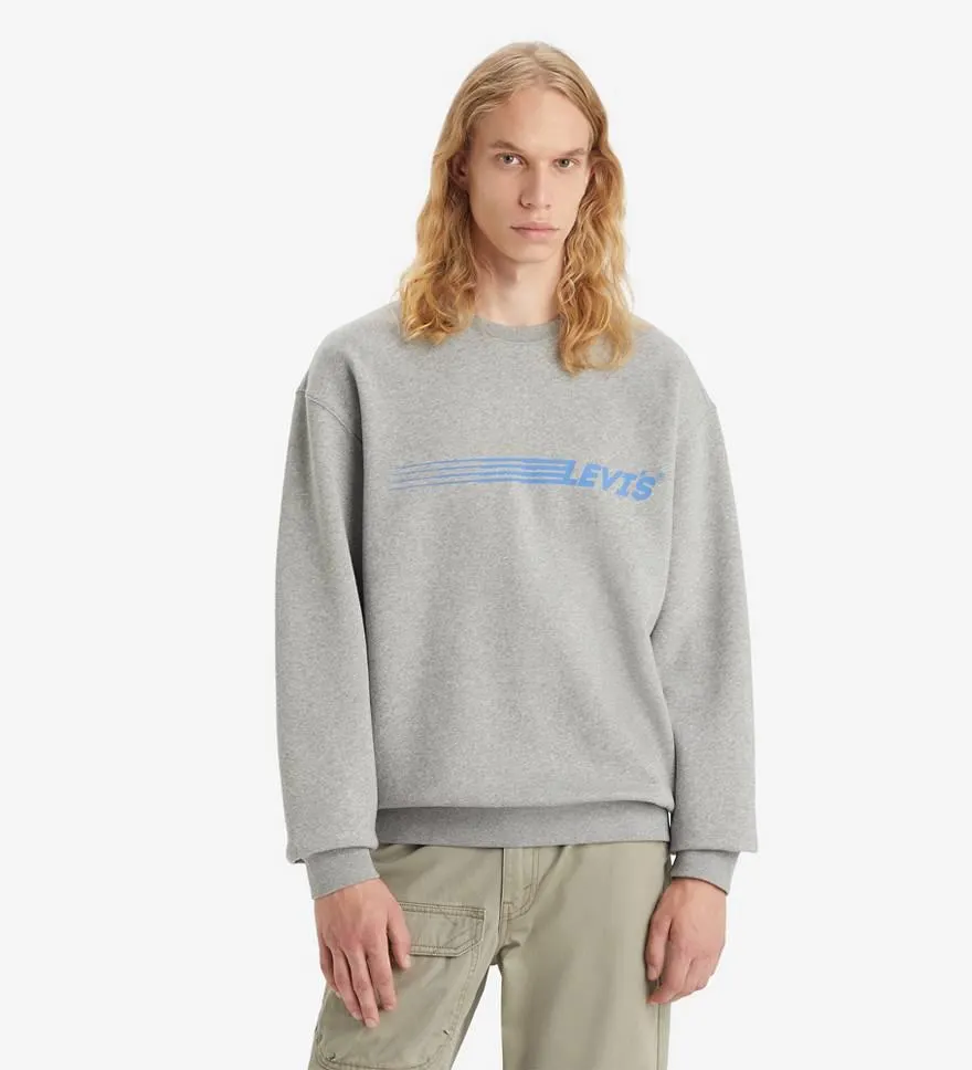 Relaxed Fit Graphic Crewneck Sweatshirt