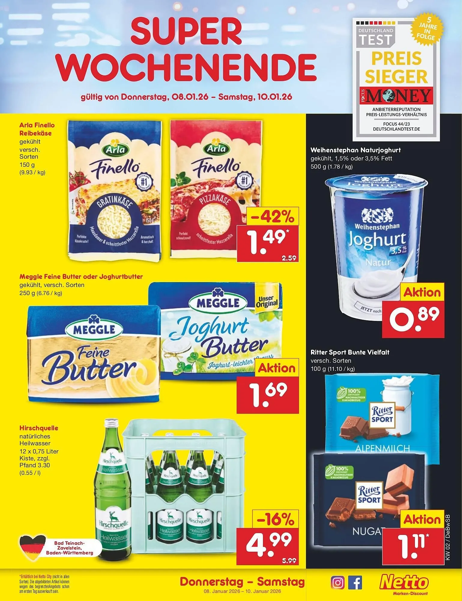 Netto Marken-Discount DE folder van 5 januari tot 10 januari 2026 - Folder pagina 39