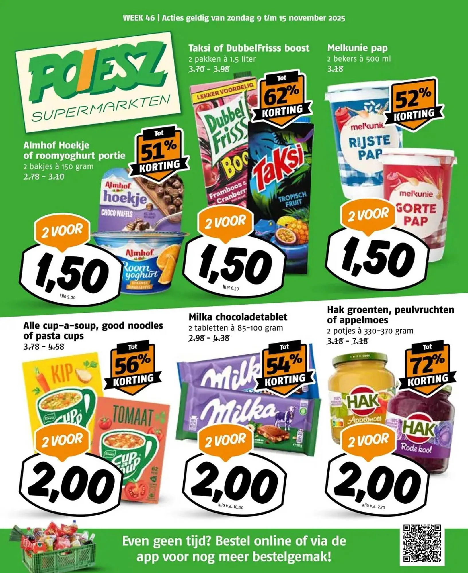 Poiesz folder van 9 november tot 15 november 2025 - Folder pagina 1