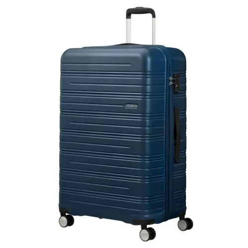 American Tourister Harde Koffer / Trolley / Reiskoffer 77 cm (Large) High Turn Navy