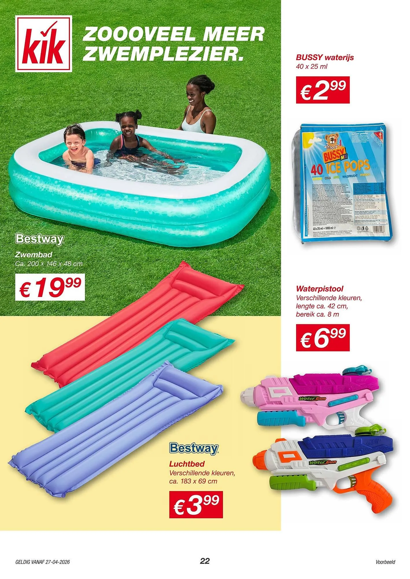 Kik folder van 27 april tot 3 mei 2026 - Folder pagina 22
